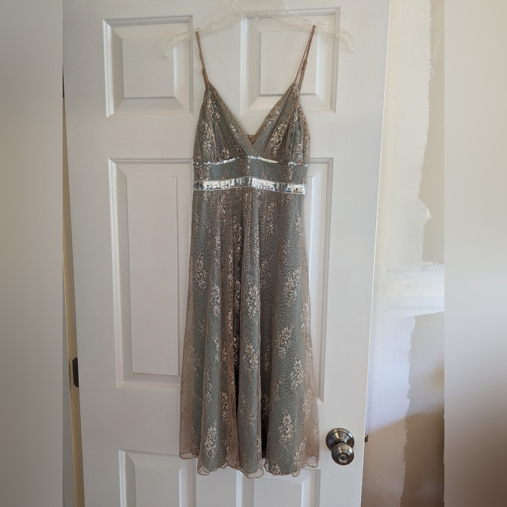 Lace semi formal dress